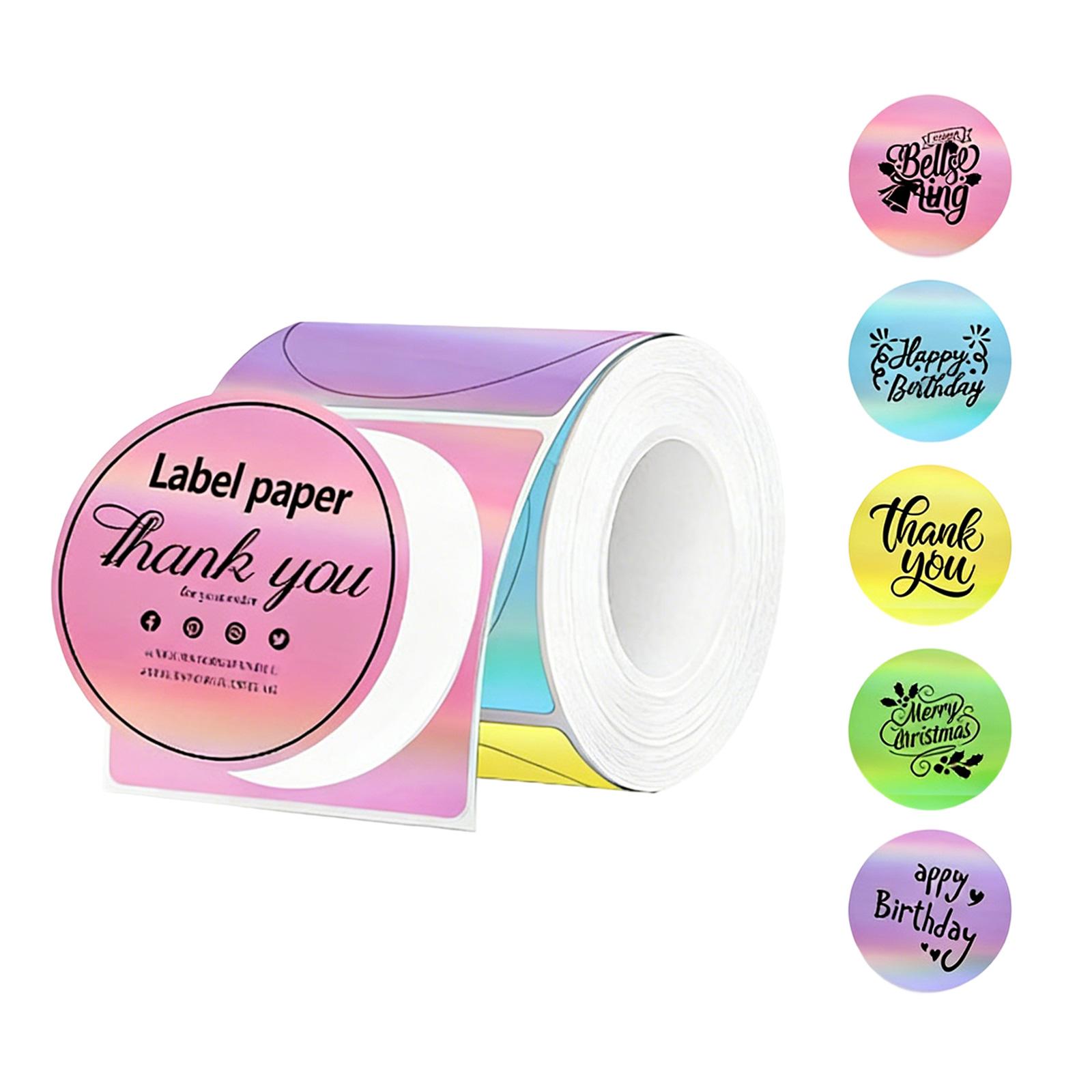 140Pcs 50mm Sparkling Round Thermal Label Oil and Water Resistant Adhesive Thermal Sticker For Offices Organization різнокольоровий
140Pcs 50mm Sparkling Round Thermal Label Oil and Water Resistant Adhesive Thermal Sticker For Offices Organization різнокольоровий
