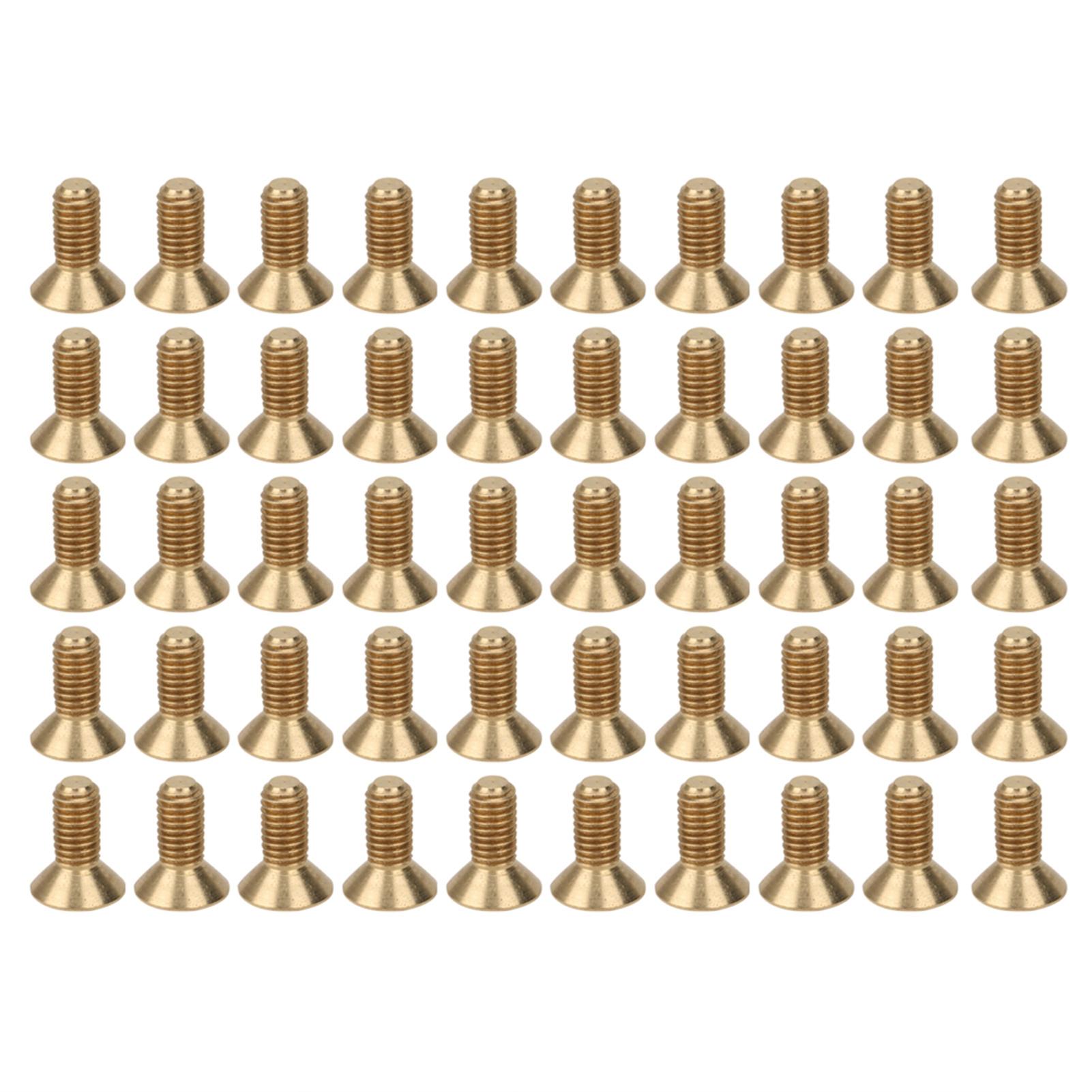 50Pcs Flat Hex Socket Screw M3 Pure Copper Countersunk Head Industrial Hardware ToolM3 x 8
50Pcs Flat Hex Socket Screw M3 Pure Copper Countersunk Head Industrial Hardware ToolM3 x 8