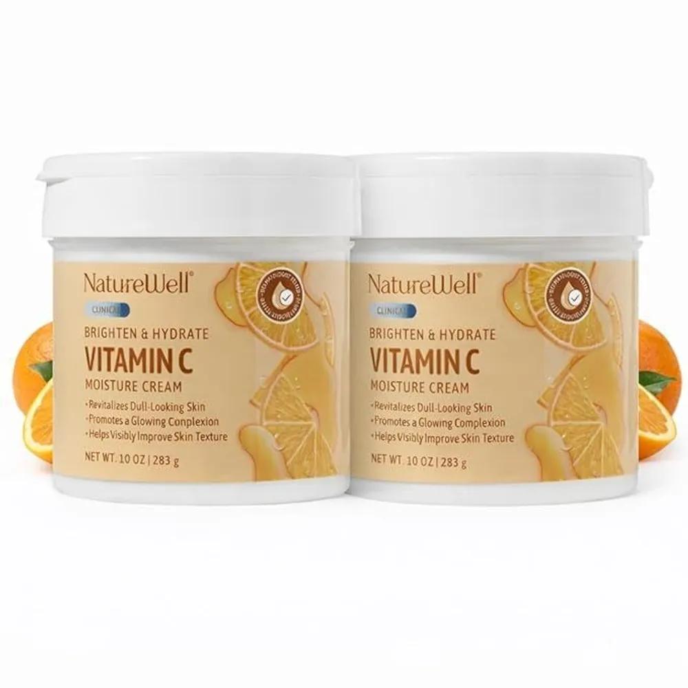 NATURE WELL Vitamin C Brightening Moisture Cream 283g x 2
NATURE WELL Vitamin C Brightening Moisture Cream 283g x 2