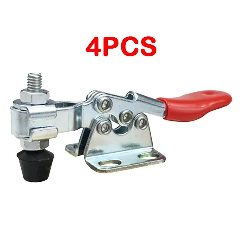 4PCS Horizontal Quick Clamp Workholding Clamp Chuck GH-201 Woodworking Engraving Machine Compressor 27KG Vertical Toggle Clamp
4PCS Horizontal Quick Clamp Workholding Clamp Chuck GH-201 Woodworking Engraving Machine Compressor 27KG Vertical Toggle Clamp