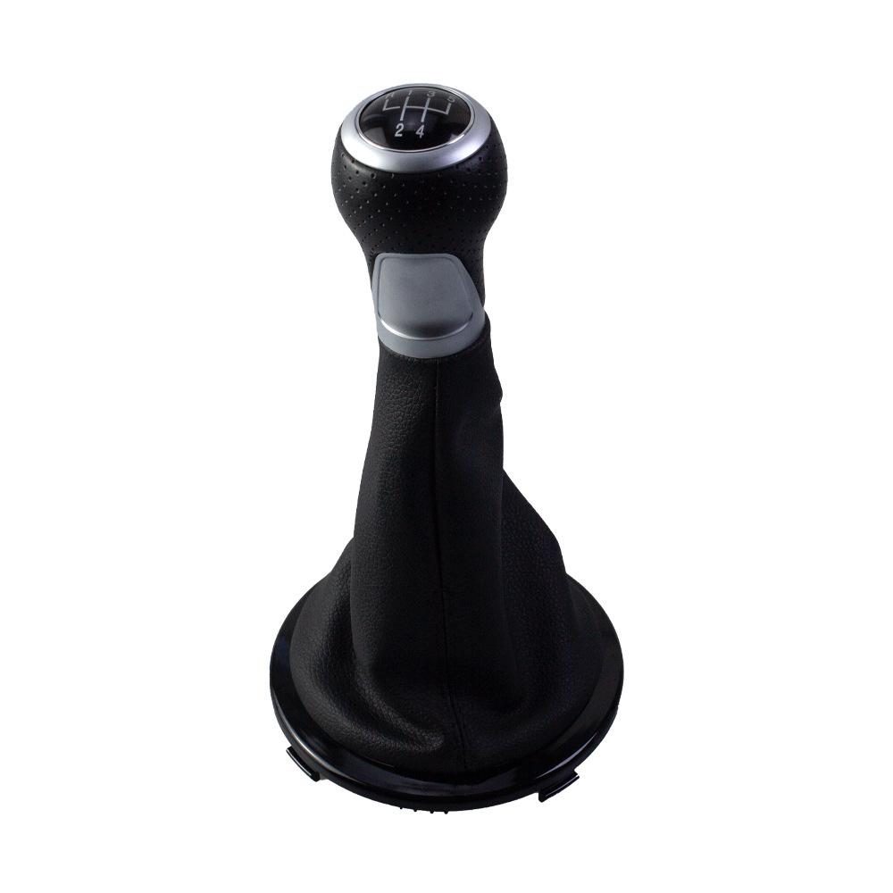 5-Speed Integrated Gear Shift Knob with Silver Ring & Dust Boot for VW GOL G4 G5 - Transmission Lever, Durable Car Accessories
5-Speed Integrated Gear Shift Knob with Silver Ring & Dust Boot for VW GOL G4 G5 - Transmission Lever, Durable Car Accessories