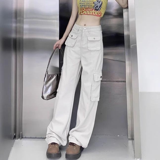Women s High Waist White Wide Leg Jeans - Autumn Fit, Plus Size, Slimming, Pear-Shaped Medium (M)
Women s High Waist White Wide Leg Jeans - Autumn Fit, Plus Size, Slimming, Pear-Shaped Medium (M)
