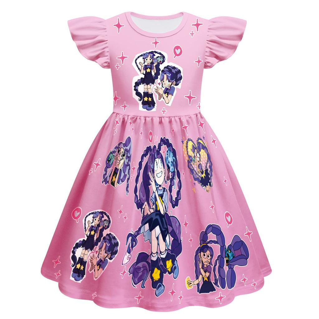 83042 Kids Girls Lily Lovebraids Print Ruffle Sleeves Cartoon Dress 160cm рожевий
83042 Kids Girls Lily Lovebraids Print Ruffle Sleeves Cartoon Dress 160cm рожевий