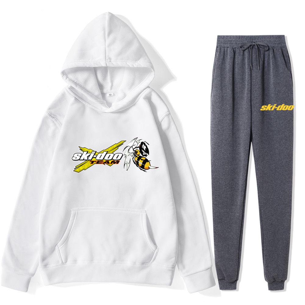 Autumn Winter Ski-Doo Team Logo Printed Hoodies Sweatpants Set Fashionable Casual Warm Sports Long Sleeved Pants Men s Sport Wear M
Autumn Winter Ski-Doo Team Logo Printed Hoodies Sweatpants Set Fashionable Casual Warm Sports Long Sleeved Pants Men s Sport Wear M