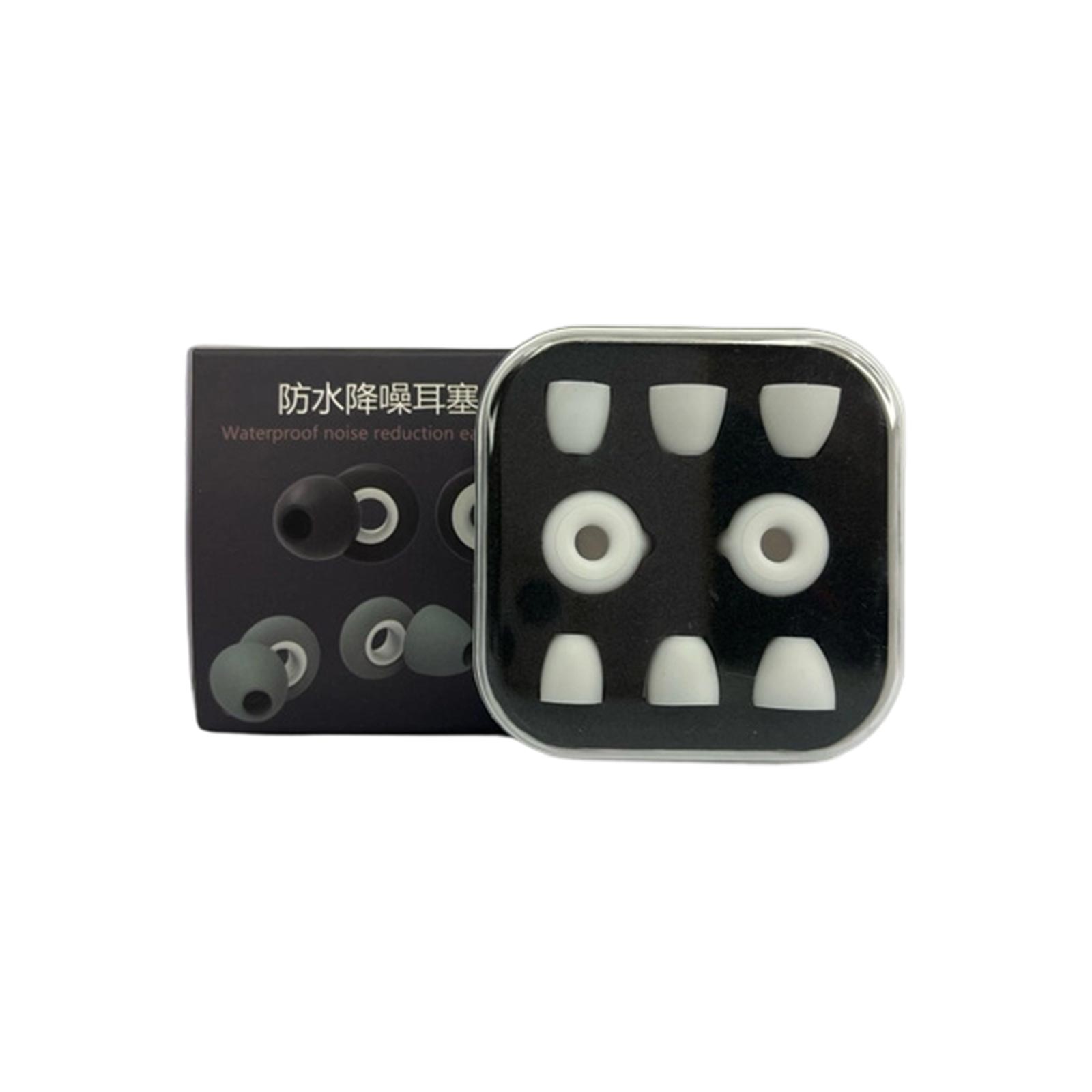 Noise-reducing, Silent, Soundproof Sleeping Earplugs One Size білий
Noise-reducing, Silent, Soundproof Sleeping Earplugs One Size білий