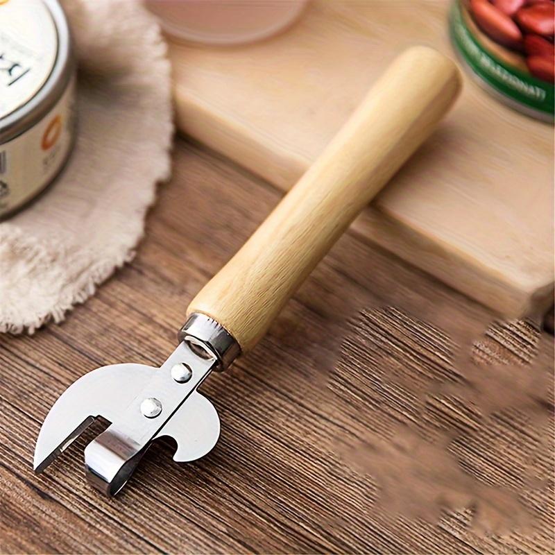6Pcs Wooden Handle Multifunctional Can Opener Set - with Can Knife, Beer & Wine Opener for Kitchen & Camping 6pcs
6Pcs Wooden Handle Multifunctional Can Opener Set - with Can Knife, Beer & Wine Opener for Kitchen & Camping 6pcs