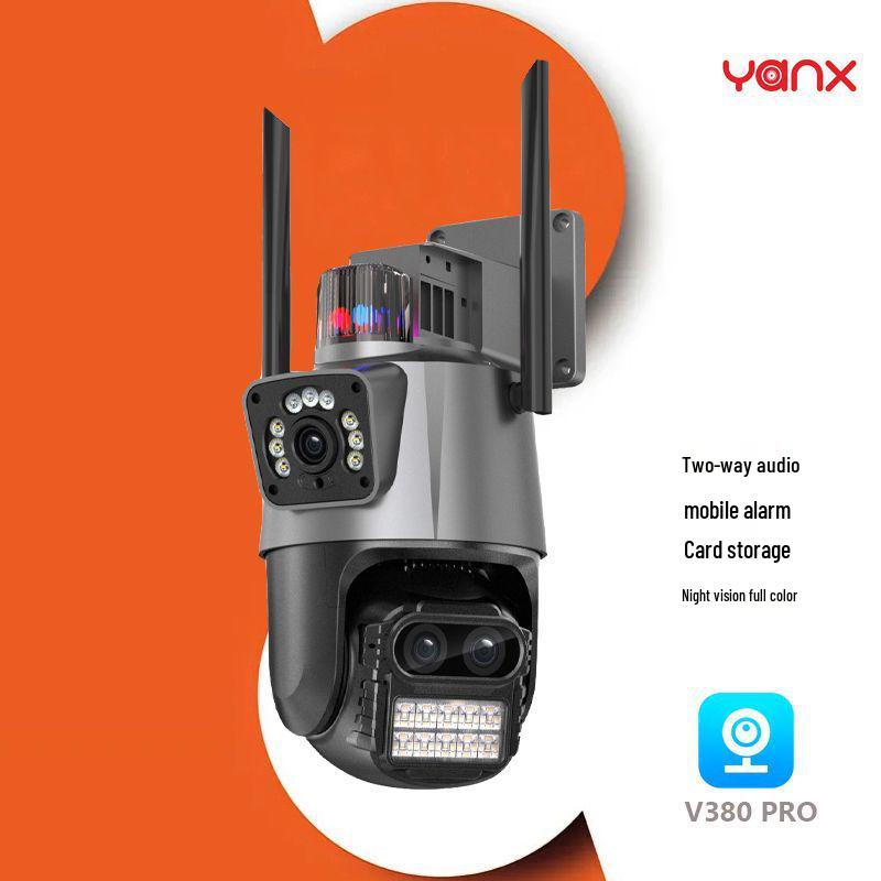 V380 Dual-Lens Wireless PTZ Outdoor Surveillance Camera 4G without Memory Card
V380 Dual-Lens Wireless PTZ Outdoor Surveillance Camera 4G without Memory Card