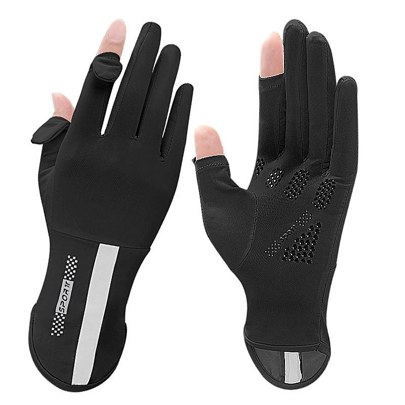 Длинные летние перчатки из ледяного шелка с защитой от УФ-лучей, тонкие женские перчатки для вождения, для езды на открытом воздухе, с откидными пальцами и сенсорным экраном average size
Длинные летние перчатки из ледяного шелка с защитой от УФ-лучей, тонкие женские перчатки для вождения, для езды на открытом воздухе, с откидными пальцами и сенсорным экраном average size