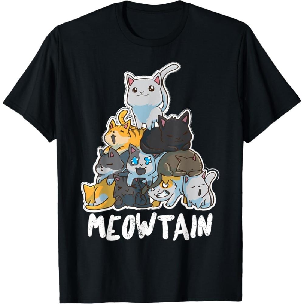 Anime Cats Kawaii Neko Pile Moewtain T-Shirt S
Anime Cats Kawaii Neko Pile Moewtain T-Shirt S