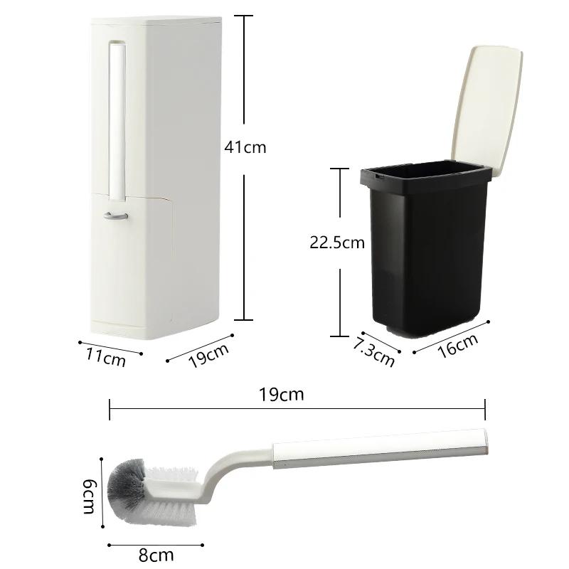 Узкий мусорный бак 3 в 1, набор ершиков для туалета, креативное пластиковое мусорное ведро для ванной, мусорное ведро для кухни, мусорное ведро, мусорное ведро белый
Узкий мусорный бак 3 в 1, набор ершиков для туалета, креативное пластиковое мусорное ведро для ванной, мусорное ведро для кухни, мусорное ведро, мусорное ведро белый