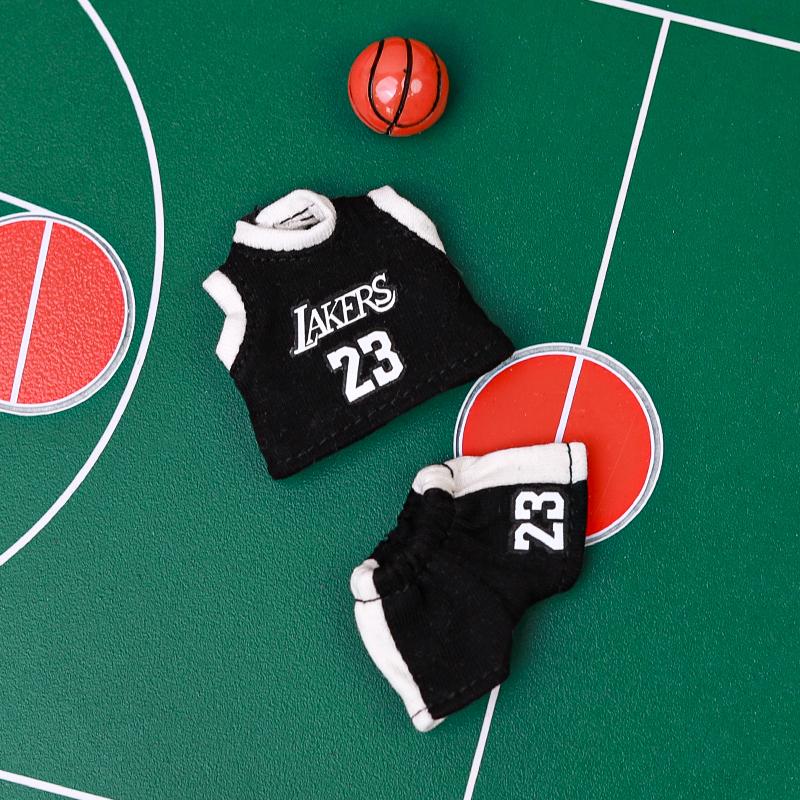 OB11 Doll No. 23 Basketball Jersey Short Sleeve Shorts Set Four Colors, BJD Clothing 1/12 GSC Body Set Doll Model Dress Up OB11
OB11 Doll No. 23 Basketball Jersey Short Sleeve Shorts Set Four Colors, BJD Clothing 1/12 GSC Body Set Doll Model Dress Up OB11