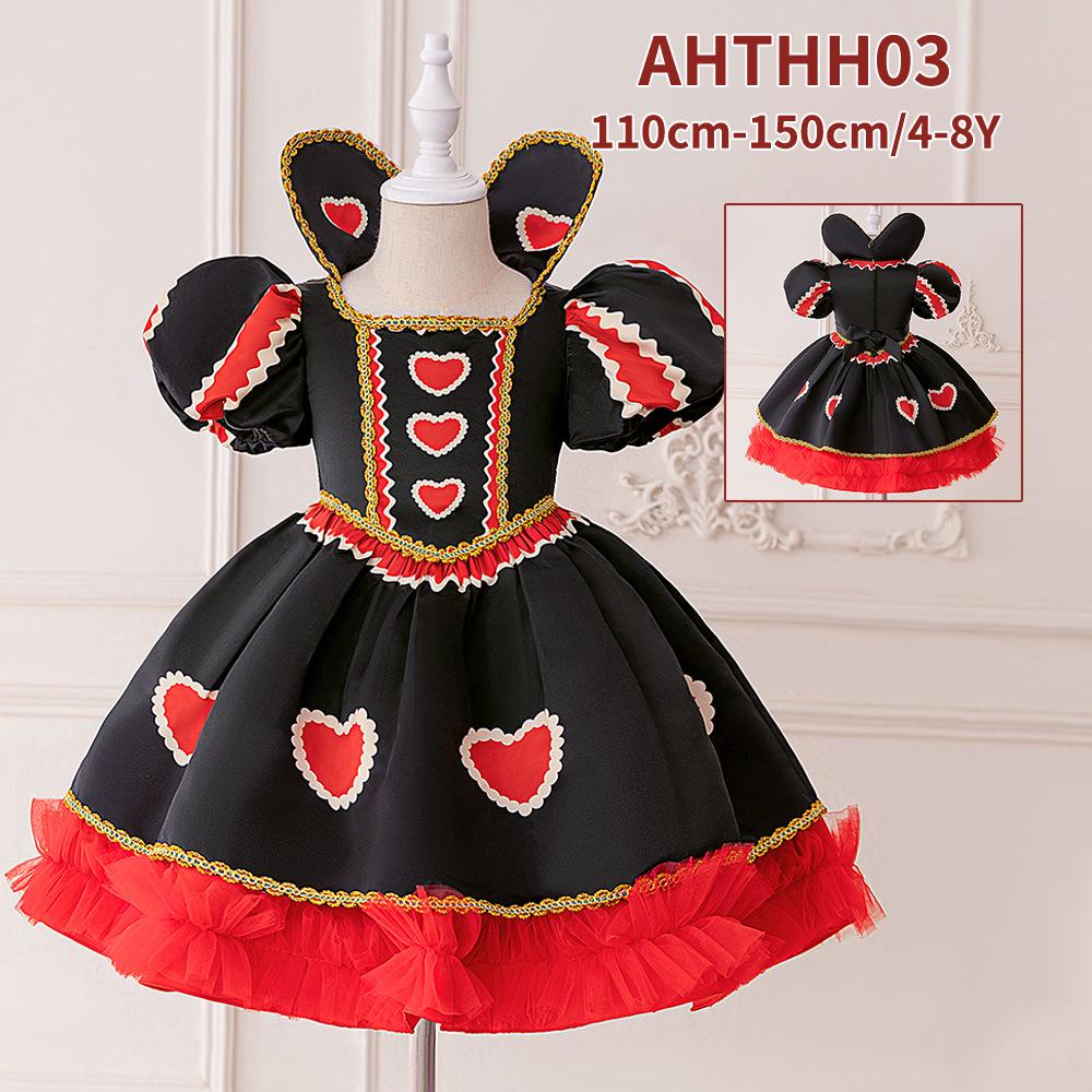 Alice in Wonderland Red Queen Peach Puff Sleeve Cosplay Dress 120cm/5Y
Alice in Wonderland Red Queen Peach Puff Sleeve Cosplay Dress 120cm/5Y