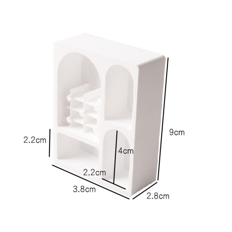 1:12 Scale Dollhouse Storage Rack Simulation Mini Bookshelf Storage Cabinet DIY Model Furniture for Room Display and Decoration
1:12 Scale Dollhouse Storage Rack Simulation Mini Bookshelf Storage Cabinet DIY Model Furniture for Room Display and Decoration
