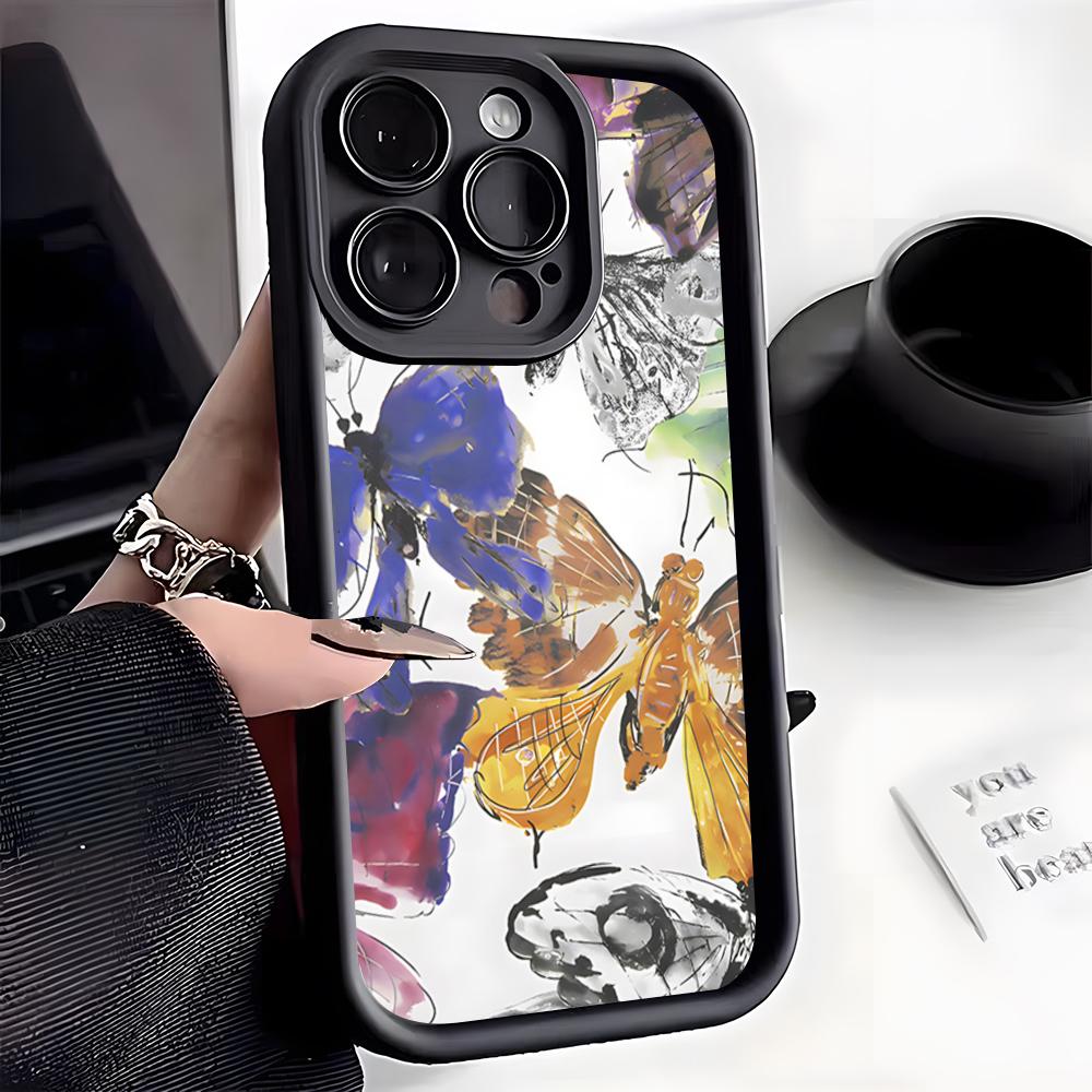 Exquisite Butterfly Pattern Phone Case For IPhone 17 Pro Max 16 15 14 Pro Max IPhone 13 Pro Max 11 Plus Silicone Cover iPhone Air
Exquisite Butterfly Pattern Phone Case For IPhone 17 Pro Max 16 15 14 Pro Max IPhone 13 Pro Max 11 Plus Silicone Cover iPhone Air