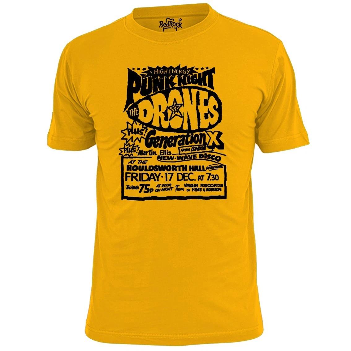 Mens Generation X + Drones Gig Poster Punk T shirt Billy Idol 2XL
Mens Generation X + Drones Gig Poster Punk T shirt Billy Idol 2XL