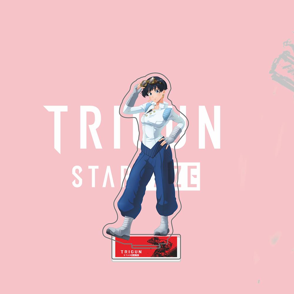 Trigun Stampede Acrylic Stand Keychain Vash the Stampede Nicholas D. Wolfwood Meryl Stryfe Anime Figure Model Plate Desk Decor 15 cm
Trigun Stampede Acrylic Stand Keychain Vash the Stampede Nicholas D. Wolfwood Meryl Stryfe Anime Figure Model Plate Desk Decor 15 cm