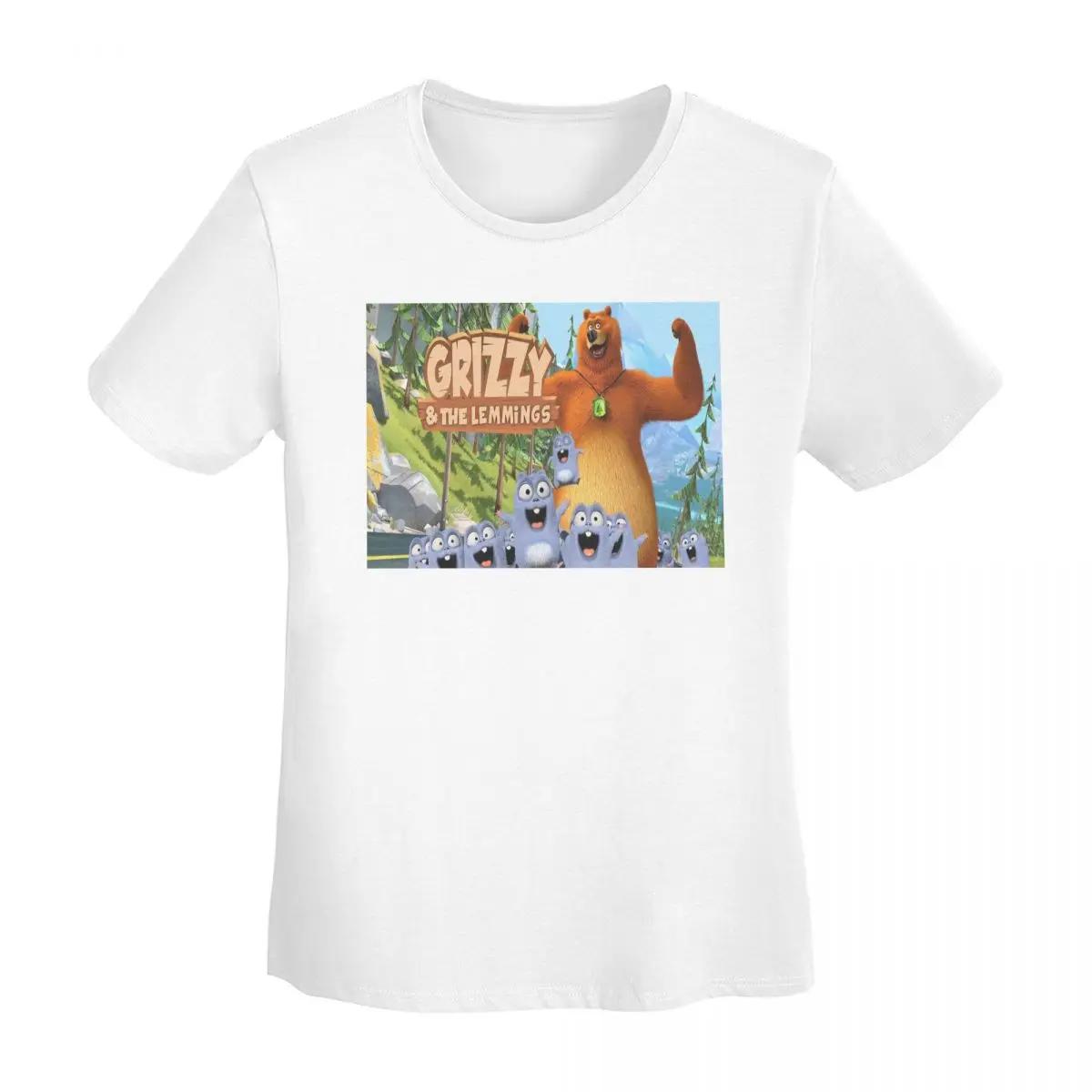 Grizzy And The Lemmings TShirt Women Short Sleeve T Shirts Round Neck Clothing Cotton Summer Tees Streetwear S
Grizzy And The Lemmings TShirt Women Short Sleeve T Shirts Round Neck Clothing Cotton Summer Tees Streetwear S