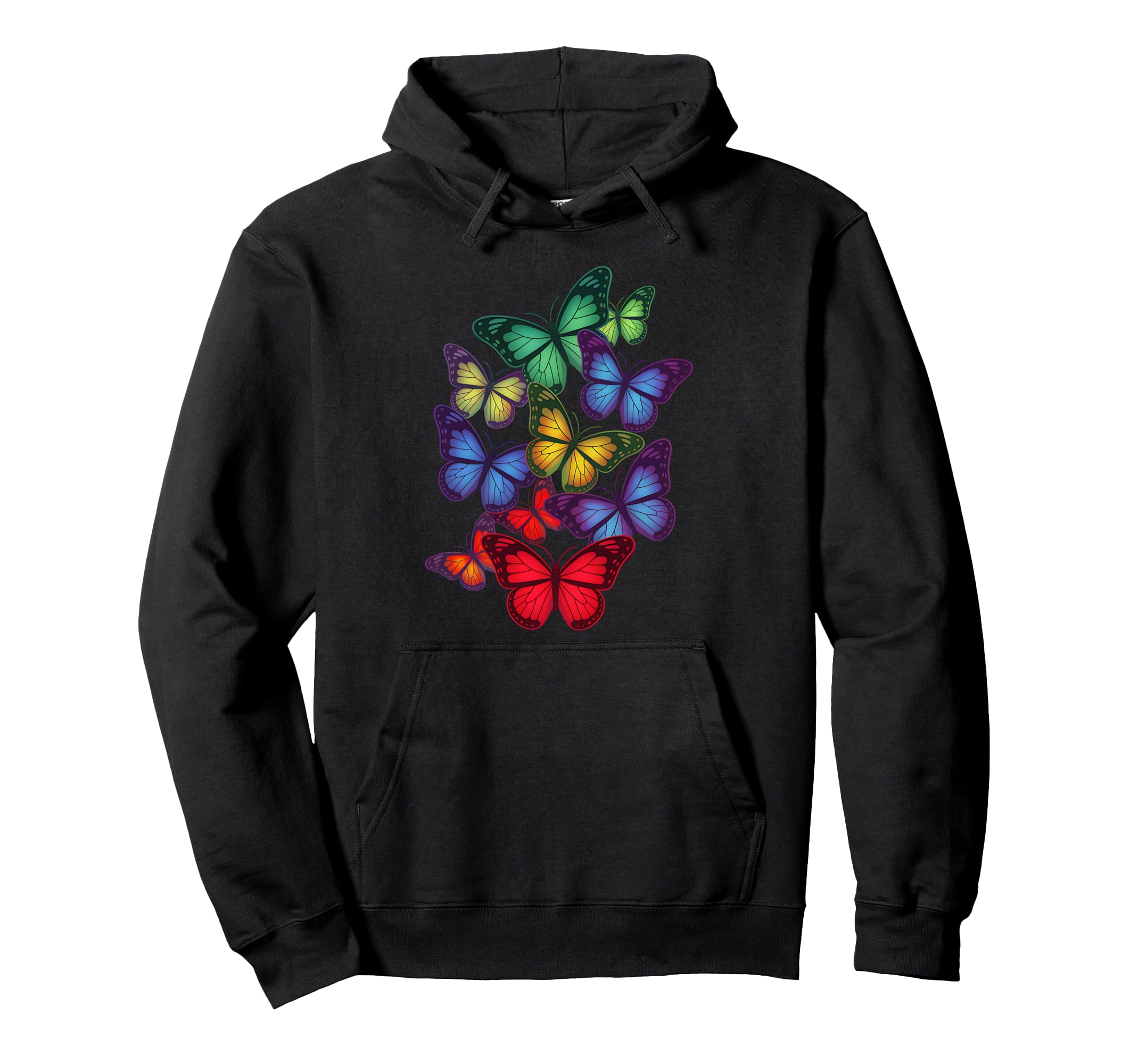Butterfly Colorful Rainbow Butterfly Hoodie for and Girls Men, Women, Boys, чёрный
Butterfly Colorful Rainbow Butterfly Hoodie for and Girls Men, Women, Boys, чёрный