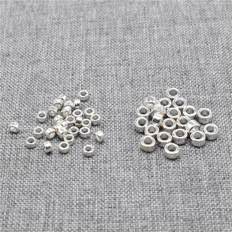 Bulk 925 Silver Tiny Donut Spacer Beads for Necklace Bracelet 2.5mm 3.5mm 2.5mm(25 pieces)
Bulk 925 Silver Tiny Donut Spacer Beads for Necklace Bracelet 2.5mm 3.5mm 2.5mm(25 pieces)