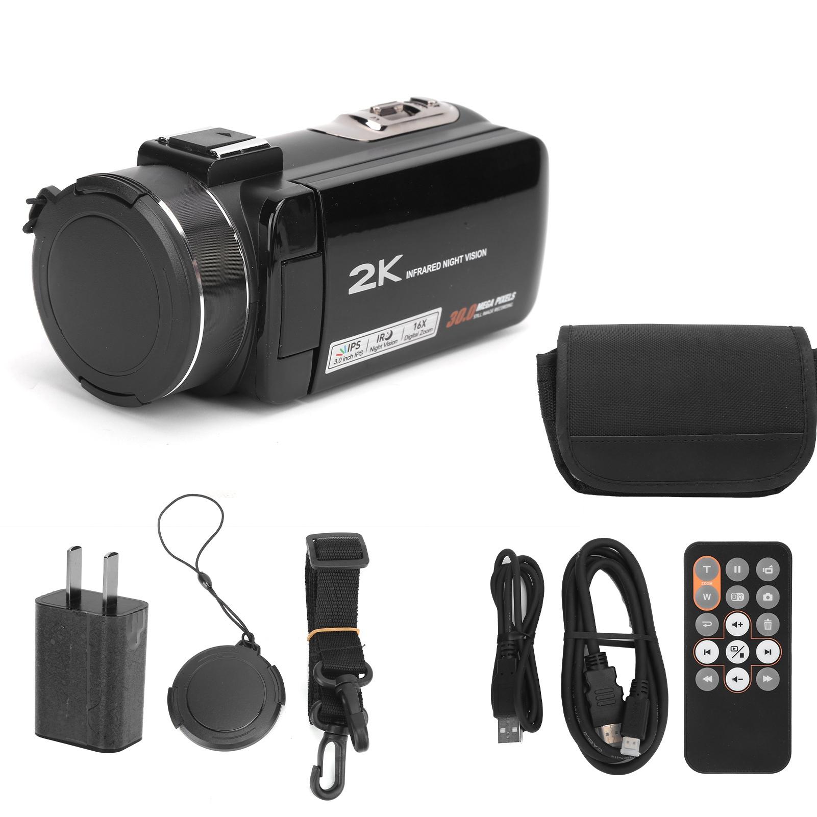 Z63 2K Camera 3in IPS High‑Definition Video Digital Camera Infrared Night Vision Touch Screen US PLUG
Z63 2K Camera 3in IPS High‑Definition Video Digital Camera Infrared Night Vision Touch Screen US PLUG