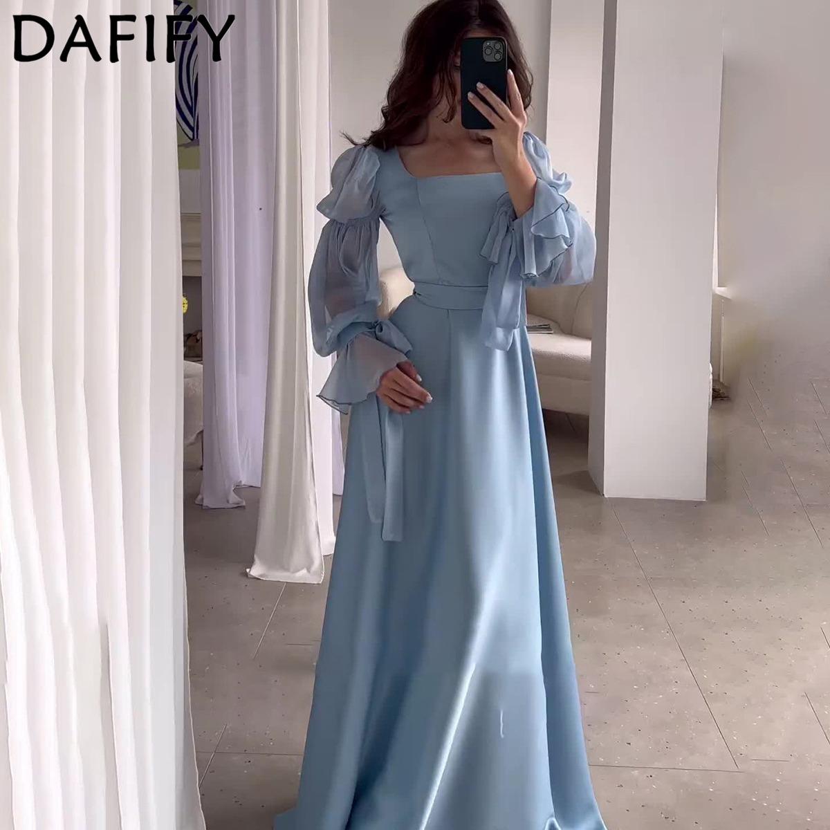 DAFIFY Женская мода весна-осень однотонный принт длинный рукав квадратный воротник средняя талия повседневные платья S
DAFIFY Женская мода весна-осень однотонный принт длинный рукав квадратный воротник средняя талия повседневные платья S