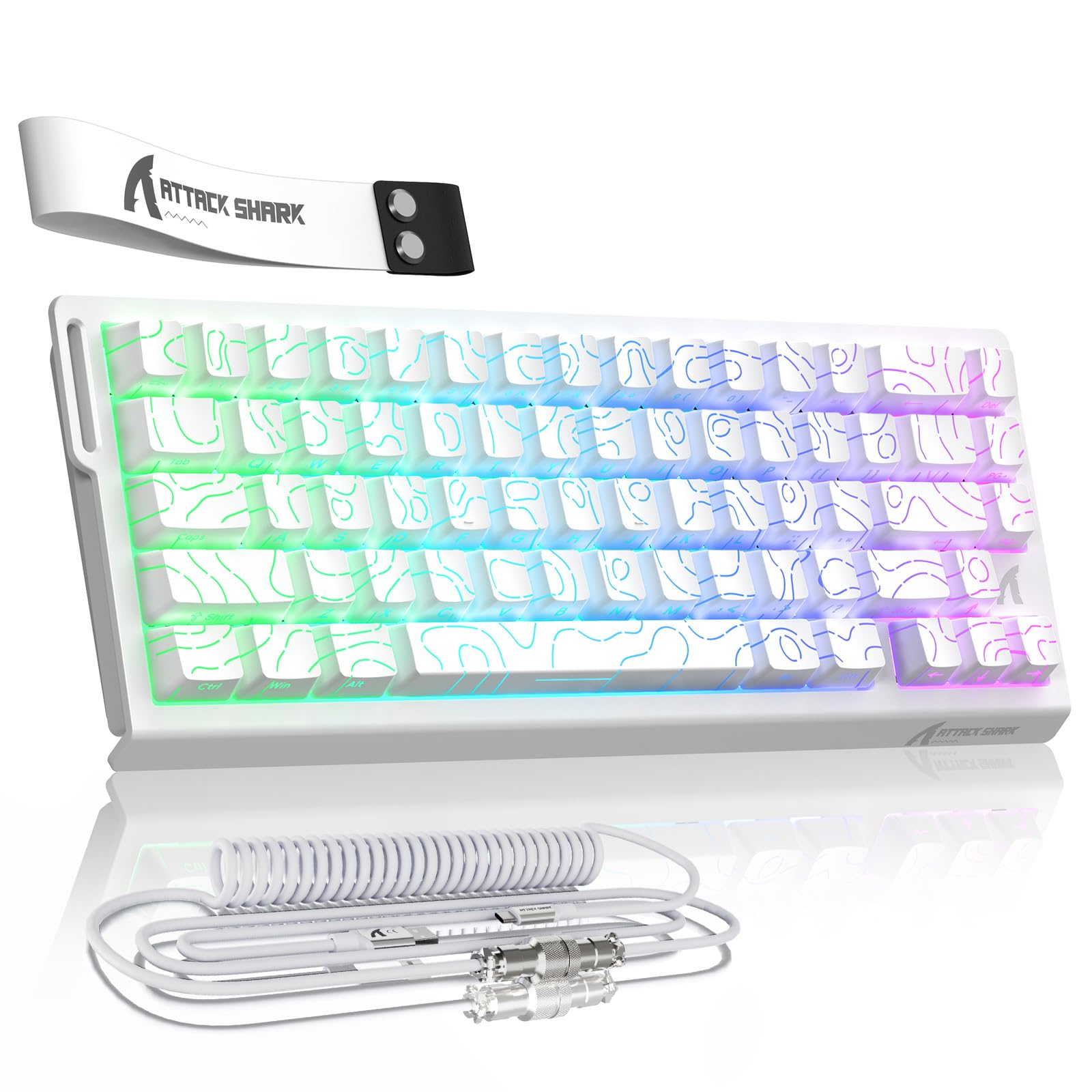 ATTACK SHARK x MAMBASNAKE X68HE Magnetic Switch Gaming Keyboard Rapid Trigger Zero Dead Zone 8000Hz Low Latency Variable Actuation SnapTap DKS Wired
ATTACK SHARK x MAMBASNAKE X68HE Magnetic Switch Gaming Keyboard Rapid Trigger Zero Dead Zone 8000Hz Low Latency Variable Actuation SnapTap DKS Wired