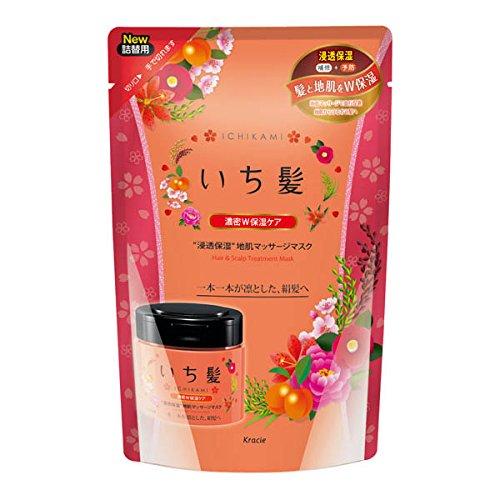 Ichikami Dense Double Moisturizing Care Проникающая увлажняющая массажная маска для кожи головы, сменный блок 170 г
Ichikami Dense Double Moisturizing Care Проникающая увлажняющая массажная маска для кожи головы, сменный блок 170 г