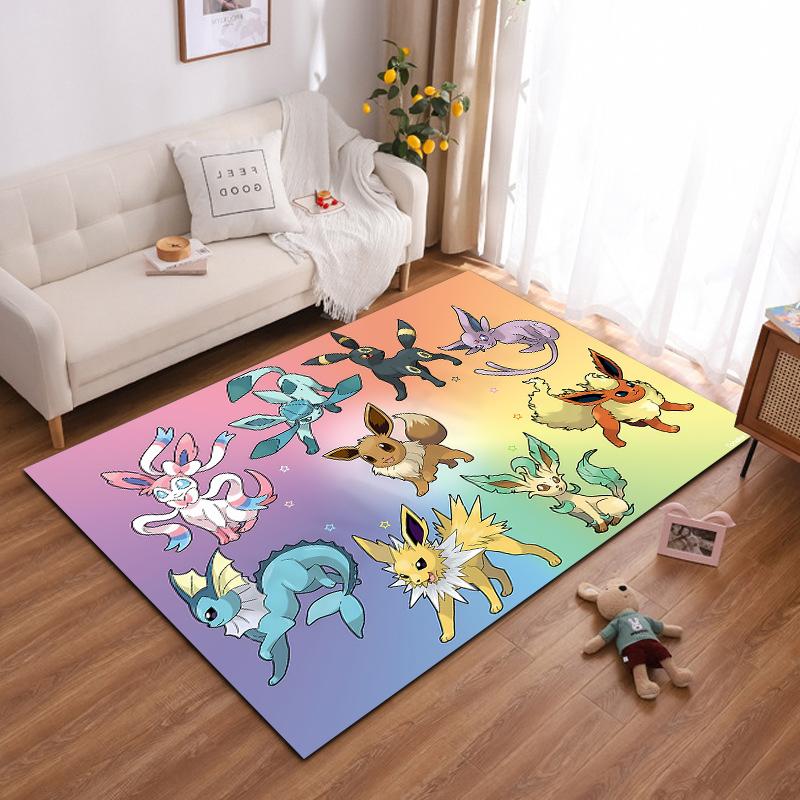 Multiple Styles Japanese Anime Pokemon Eevee Large Area Rug 3D Carpet for Home Living Room Kids Bedroom Sofa Doormat Floor Mats 40cm x 60cm
Multiple Styles Japanese Anime Pokemon Eevee Large Area Rug 3D Carpet for Home Living Room Kids Bedroom Sofa Doormat Floor Mats 40cm x 60cm