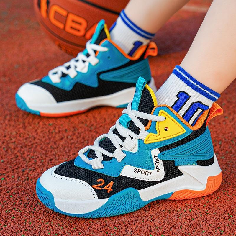 Boys basketball shoes rotating buckle mesh youth children s sports shoes boys shoes breathable boys outdoor training shoes 40 yards inner length 25cm
Boys basketball shoes rotating buckle mesh youth children s sports shoes boys shoes breathable boys outdoor training shoes 40 yards inner length 25cm