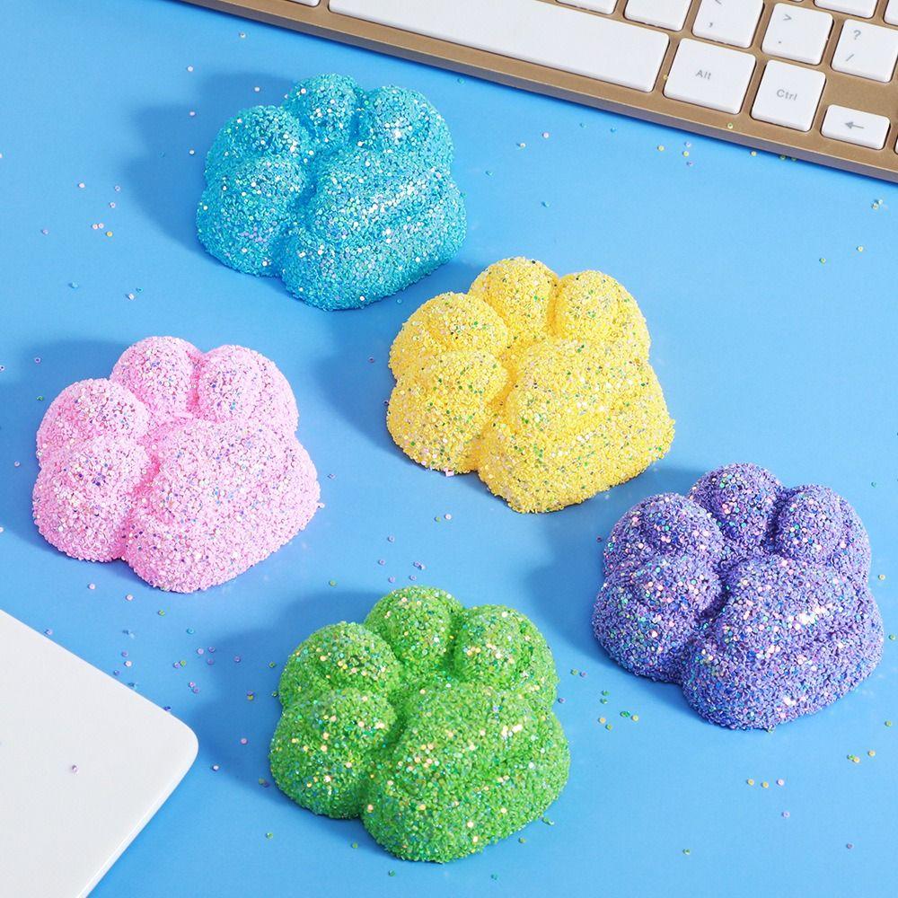 Interesting Slow Rebound Squeeze Toys TPR Plush Ball Cat Paw Squeeze Toy Kid Gift жовтий
Interesting Slow Rebound Squeeze Toys TPR Plush Ball Cat Paw Squeeze Toy Kid Gift жовтий