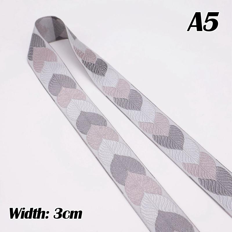 3M Chinese Retro Webbing Embroidery Lace Trim Edged 3cm/7cm Jacquard Ribbon For Diy Hanfu Clothes Curtain Decor Accessories 3M
3M Chinese Retro Webbing Embroidery Lace Trim Edged 3cm/7cm Jacquard Ribbon For Diy Hanfu Clothes Curtain Decor Accessories 3M