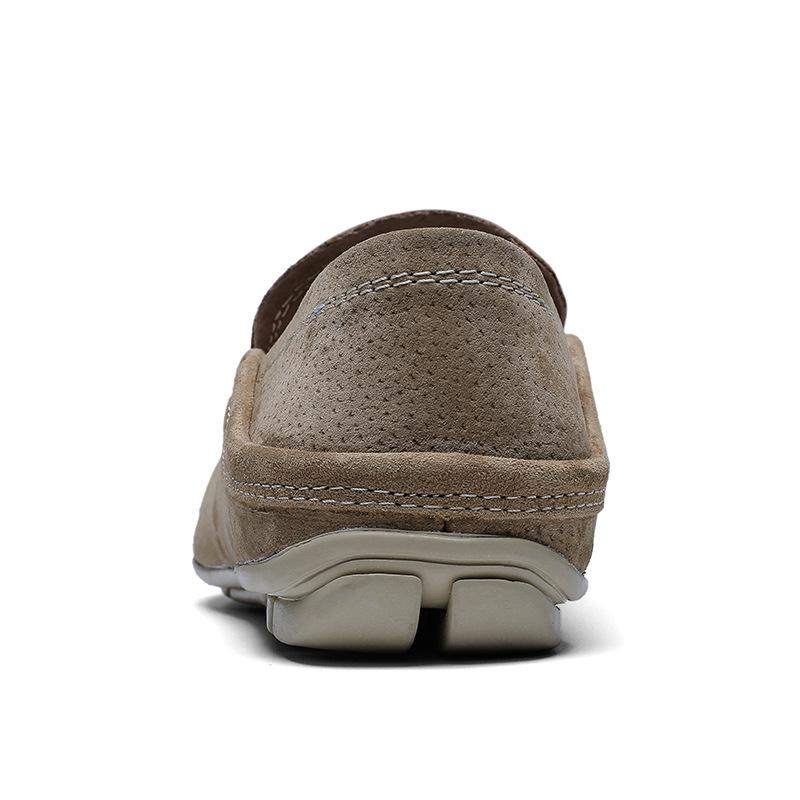 Autumn driving soft surface simple cover feet Doudou shoes breathable pure handmade pigskin splicing men s shoes rubber non-slip sole 35 бежевий
Autumn driving soft surface simple cover feet Doudou shoes breathable pure handmade pigskin splicing men s shoes rubber non-slip sole 35 бежевий