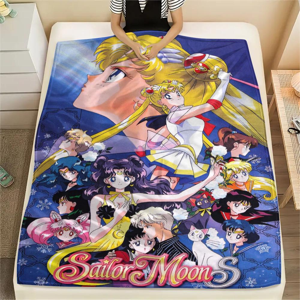 Sailor Moon Poster Blanket, Sailor Moon Fan Soft Throw, Great Gift.chl 75x90cm
Sailor Moon Poster Blanket, Sailor Moon Fan Soft Throw, Great Gift.chl 75x90cm