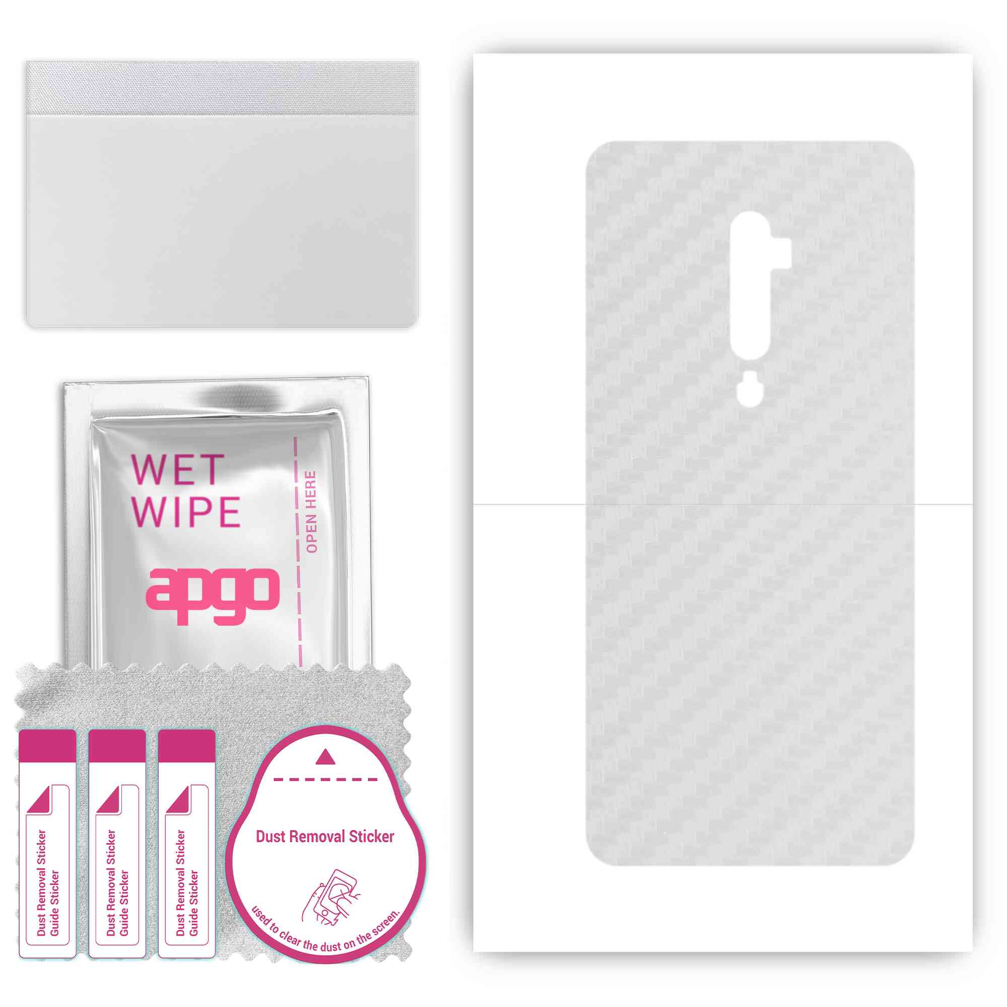apgo Protective Skin Sticker for the back compatible with Oppo Reno 5G, Wrap Film, Foil, Vinyl - Pattern Transparent Carbon
apgo Protective Skin Sticker for the back compatible with Oppo Reno 5G, Wrap Film, Foil, Vinyl - Pattern Transparent Carbon