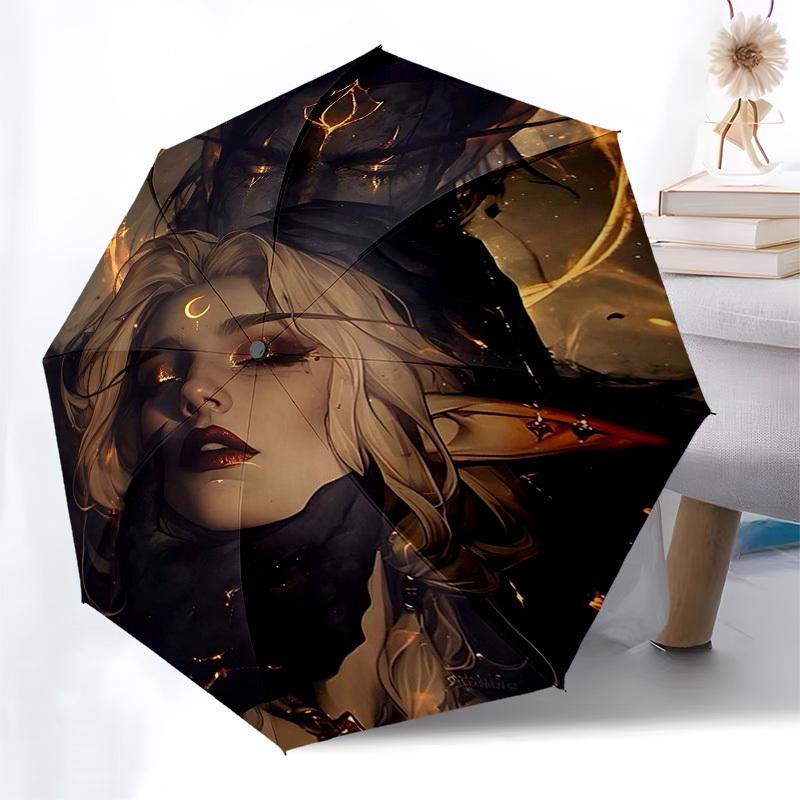 1pc Golden Moonlight Fantasy Umbrella: Automatic Opening/Closing, Foldable Design, Outdoor Use, Festival Gift for Fans & Travelers.L086
1pc Golden Moonlight Fantasy Umbrella: Automatic Opening/Closing, Foldable Design, Outdoor Use, Festival Gift for Fans & Travelers.L086