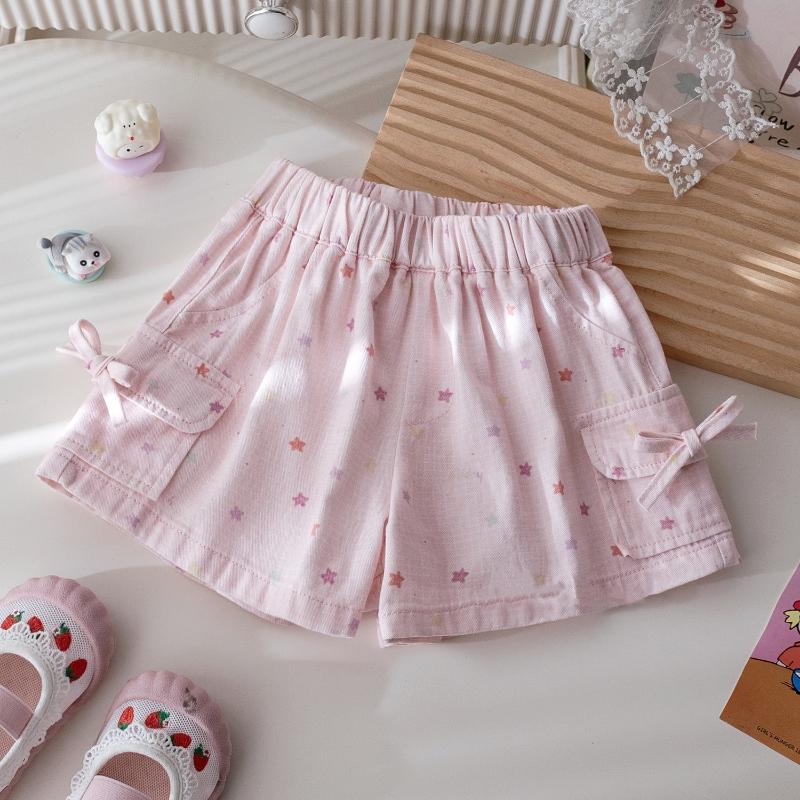 Korean Cartoon Star Printed Bow Pants Kids Baby Summer Versatile Pocket Girls Summer Casual Daily Shorts 140 рожевий
Korean Cartoon Star Printed Bow Pants Kids Baby Summer Versatile Pocket Girls Summer Casual Daily Shorts 140 рожевий