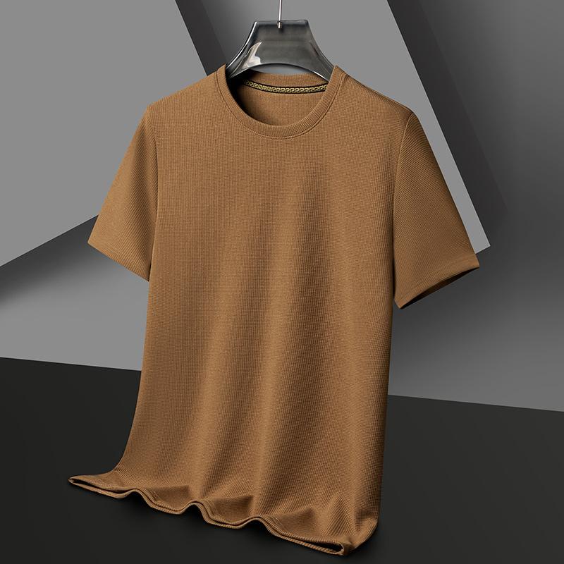 Men s New Summer Waffle Round Neck Short Sleeve T-Shirt Comfortable Breathable Short-Sleeved Top for Casual Wear XS
Men s New Summer Waffle Round Neck Short Sleeve T-Shirt Comfortable Breathable Short-Sleeved Top for Casual Wear XS