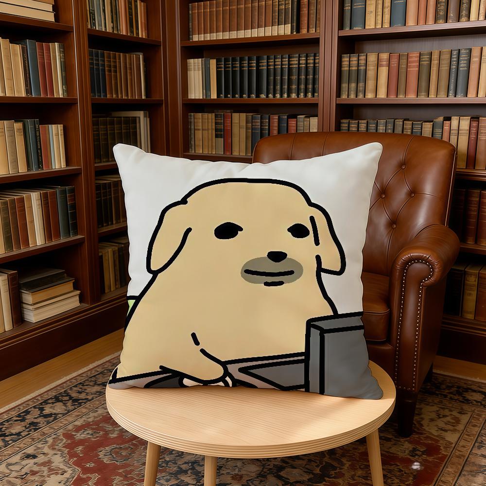 Cartoon Cute N-Nudaeng Dog cushion cover Home Office Birthday Anniversary Gifts Soft Skin Friendly Cushion Cover 30cmx30cm
Cartoon Cute N-Nudaeng Dog cushion cover Home Office Birthday Anniversary Gifts Soft Skin Friendly Cushion Cover 30cmx30cm