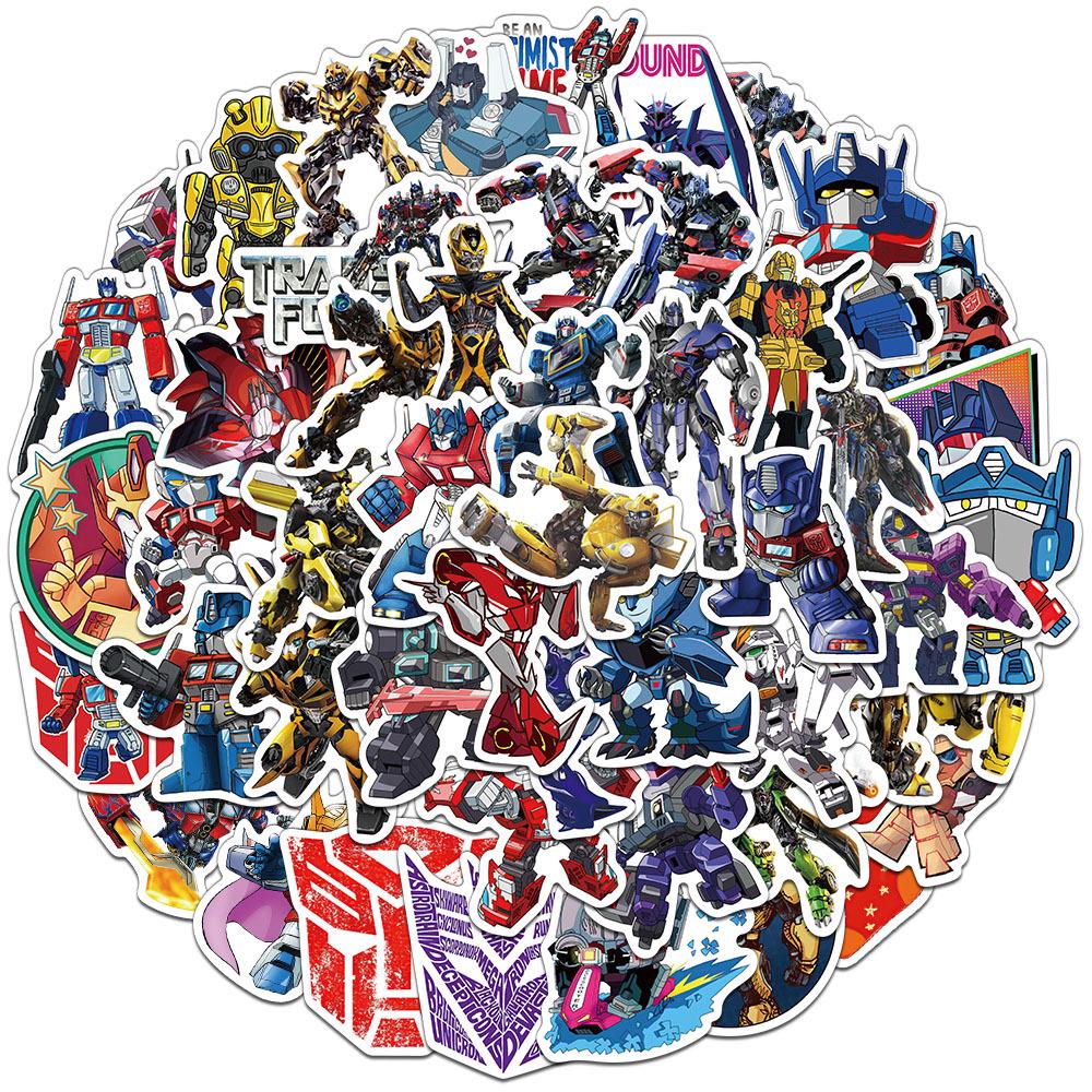 50 Transformers Stickers Set for Journals, Phones & DIY Projects
50 Transformers Stickers Set for Journals, Phones & DIY Projects