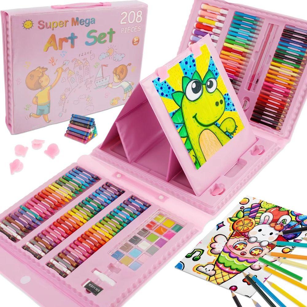 Safe Watercolors Pens Set 208 Pieces Graffiti Crayon New Children Drawing Set Gifts синій
Safe Watercolors Pens Set 208 Pieces Graffiti Crayon New Children Drawing Set Gifts синій