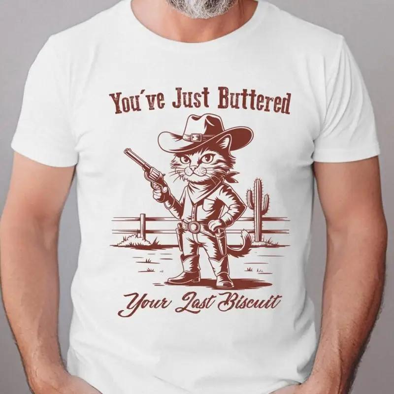 You Ve Just Buttered Your Last Biscuit Western Cat Cowboy Country Men S T Shirt 5XL різнокольоровий
You Ve Just Buttered Your Last Biscuit Western Cat Cowboy Country Men S T Shirt 5XL різнокольоровий