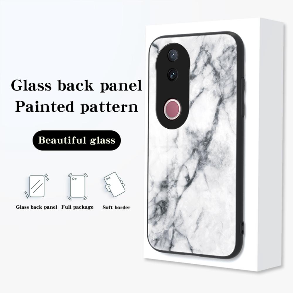 For vivo V50 5G Case Marble Pattern Tempered Glass+PC+TPU Protective Phone Cover Gold Black Marble
For vivo V50 5G Case Marble Pattern Tempered Glass+PC+TPU Protective Phone Cover Gold Black Marble