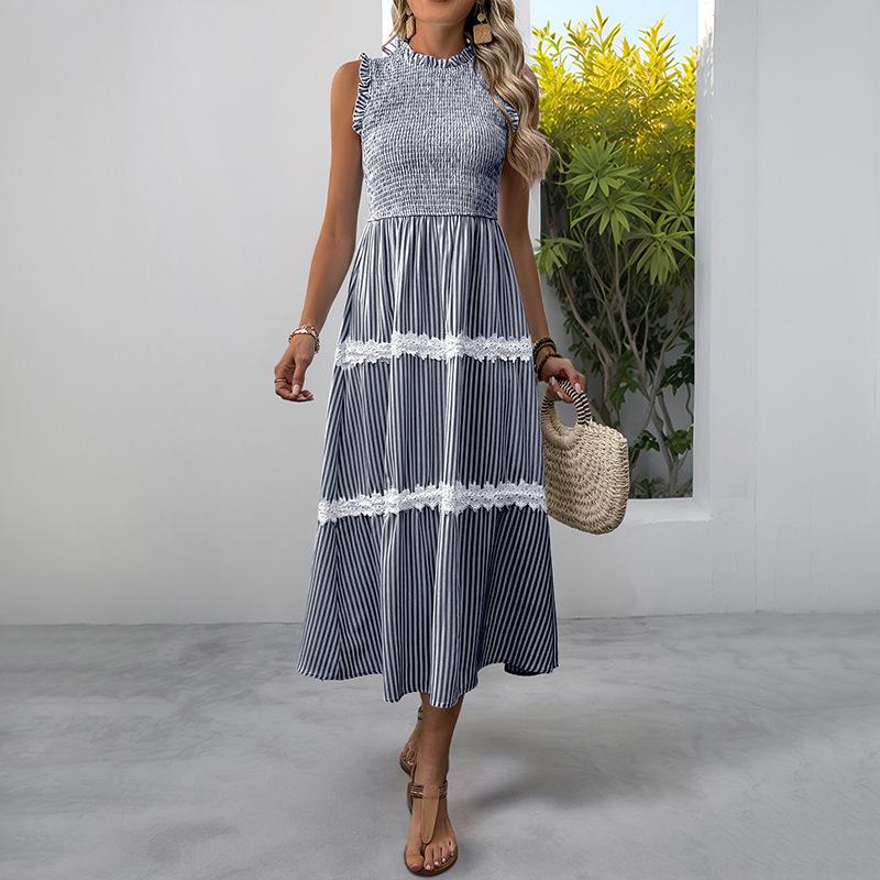 2025 new dress casual sweet lace fungus edge sleeveless striped skirt summer women XL коричневий
2025 new dress casual sweet lace fungus edge sleeveless striped skirt summer women XL коричневий