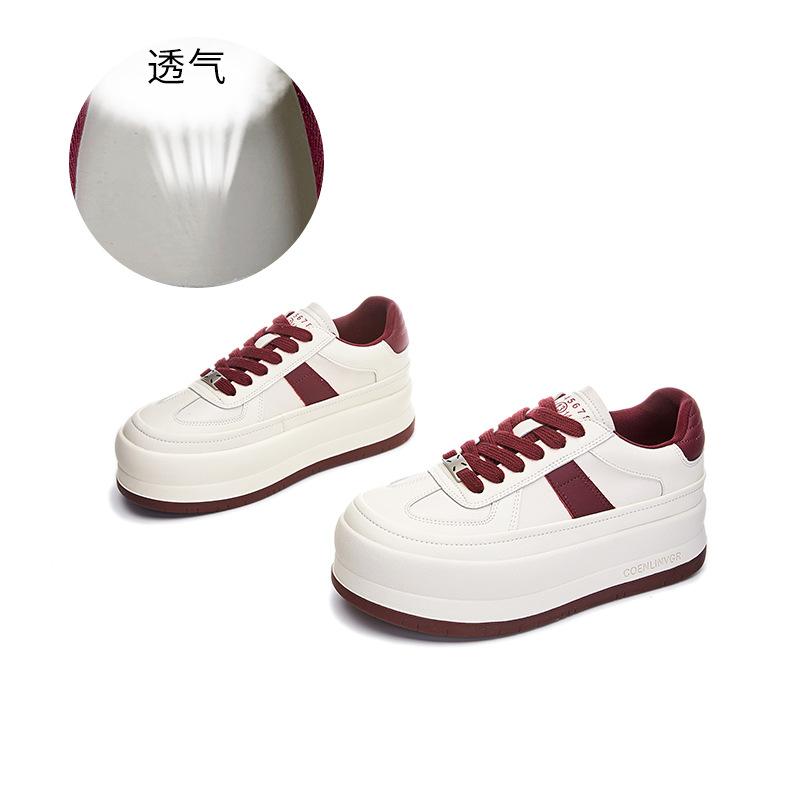 Leather little white shoes women s 2025 spring new platform sports Forrest Gump shoes women s casual versatile board shoes fashion single shoes 35 червоний
Leather little white shoes women s 2025 spring new platform sports Forrest Gump shoes women s casual versatile board shoes fashion single shoes 35 червоний