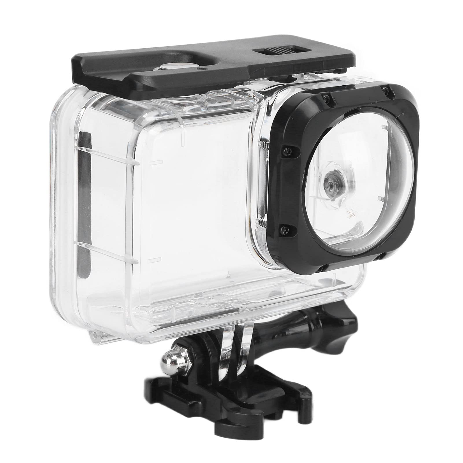 Wide Angle Lens Action Camera 40m Diving Waterproof Housing Case Shell Universal Compatible for Hero 9 Max with Fixed Base
Wide Angle Lens Action Camera 40m Diving Waterproof Housing Case Shell Universal Compatible for Hero 9 Max with Fixed Base