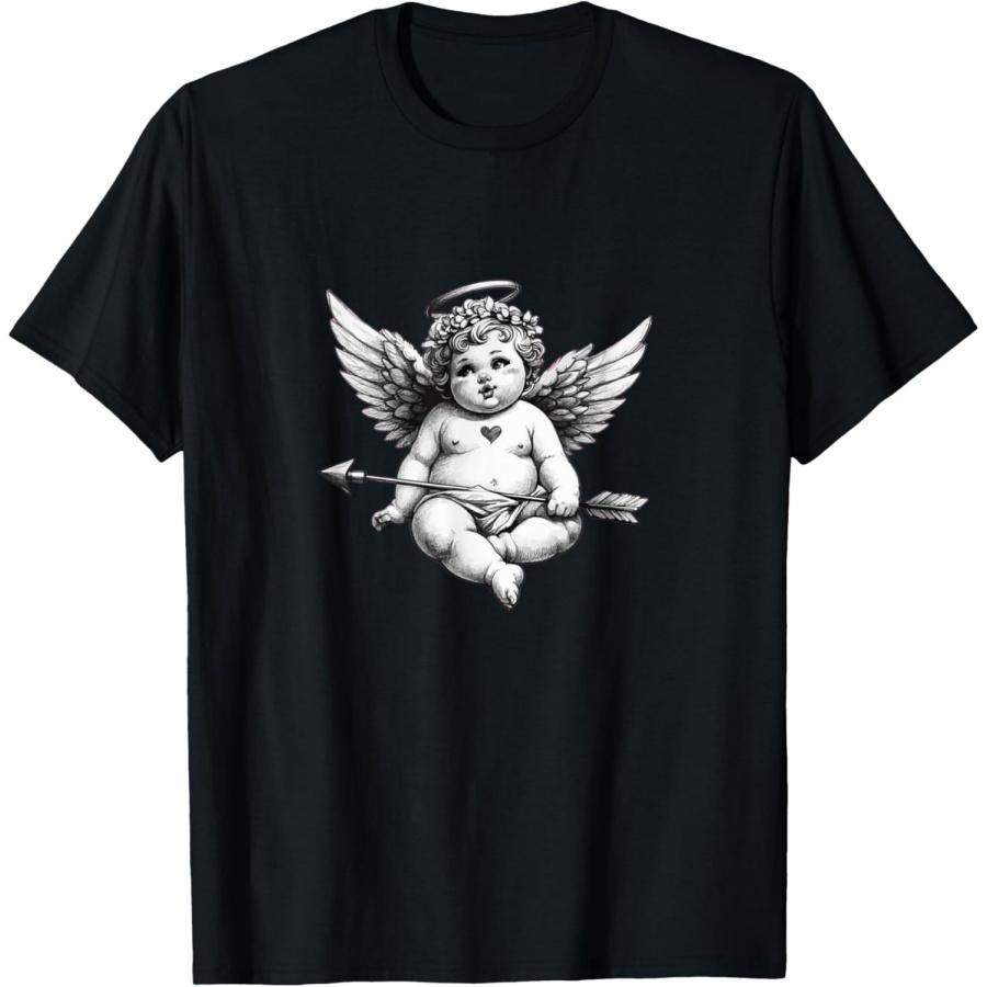 #snirt Small Angel Thick Angel with Bow and Arrow Cupid T-Shirt(4) XXXXXL чорний
#snirt Small Angel Thick Angel with Bow and Arrow Cupid T-Shirt(4) XXXXXL чорний