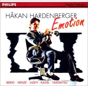 CD HARDENBERGER (HOKAN), HENZE, TORU T - Emotion - 20th Century Trumpet PHCP5370 Japan ObiClassical Used
CD HARDENBERGER (HOKAN), HENZE, TORU T - Emotion - 20th Century Trumpet PHCP5370 Japan ObiClassical Used