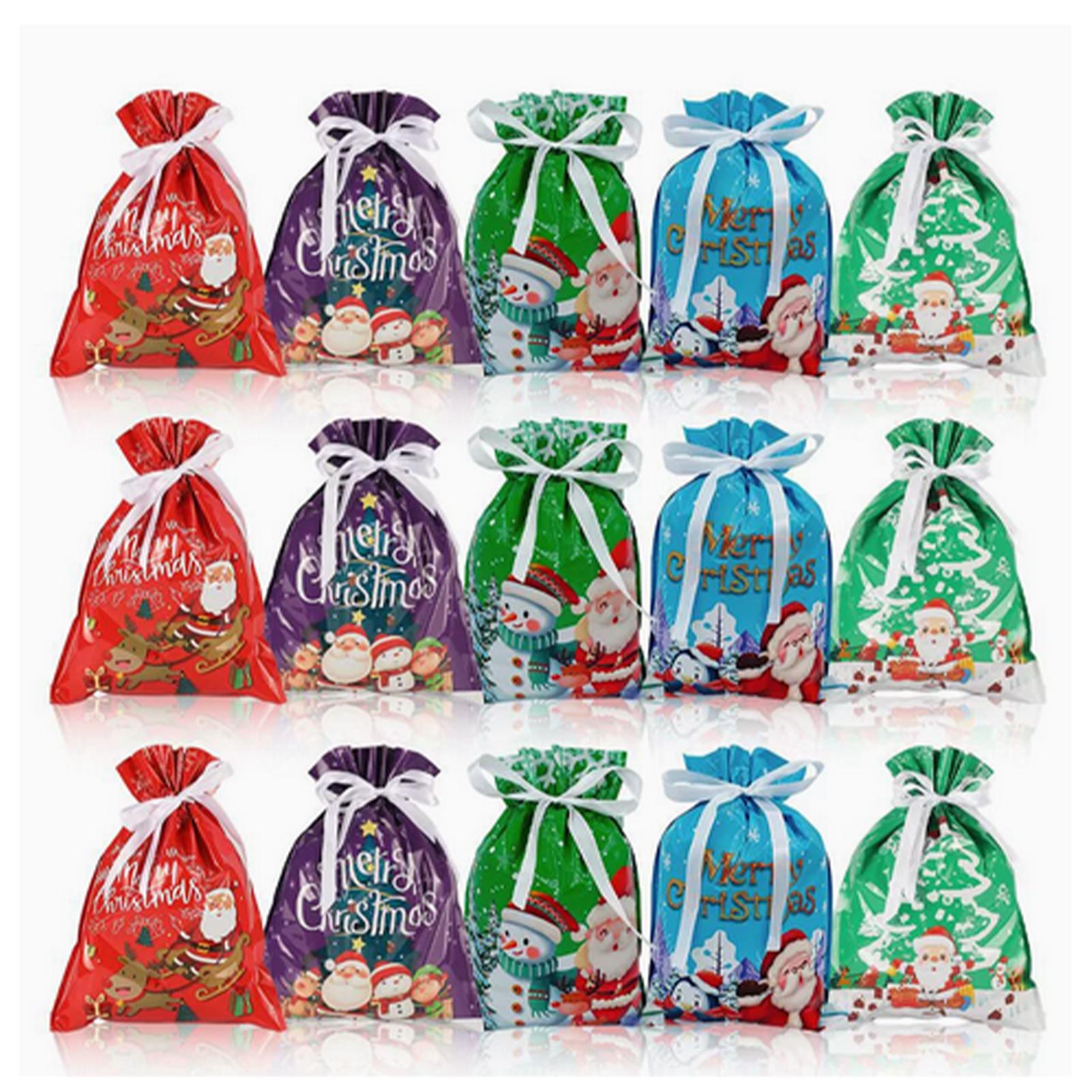 15PCS Exquisite Pattern Drawstring Bag Set Christmas Gift Bags Paper Multifunctional - for Xmas Gifts and Candies
15PCS Exquisite Pattern Drawstring Bag Set Christmas Gift Bags Paper Multifunctional - for Xmas Gifts and Candies
