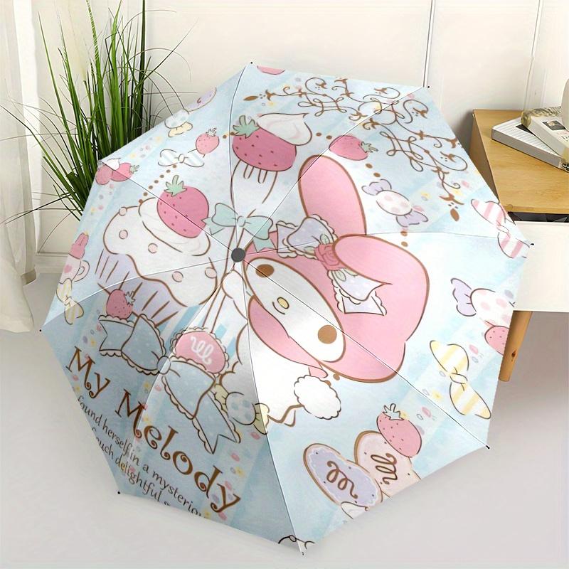 Strawberry Cake & My Melody Sanrio Automatic Opening and Closing Folding - A Good Choice for Gifts, Fashionable and Convenient Umbrella With Cute Cart
Strawberry Cake & My Melody Sanrio Automatic Opening and Closing Folding - A Good Choice for Gifts, Fashionable and Convenient Umbrella With Cute Cart