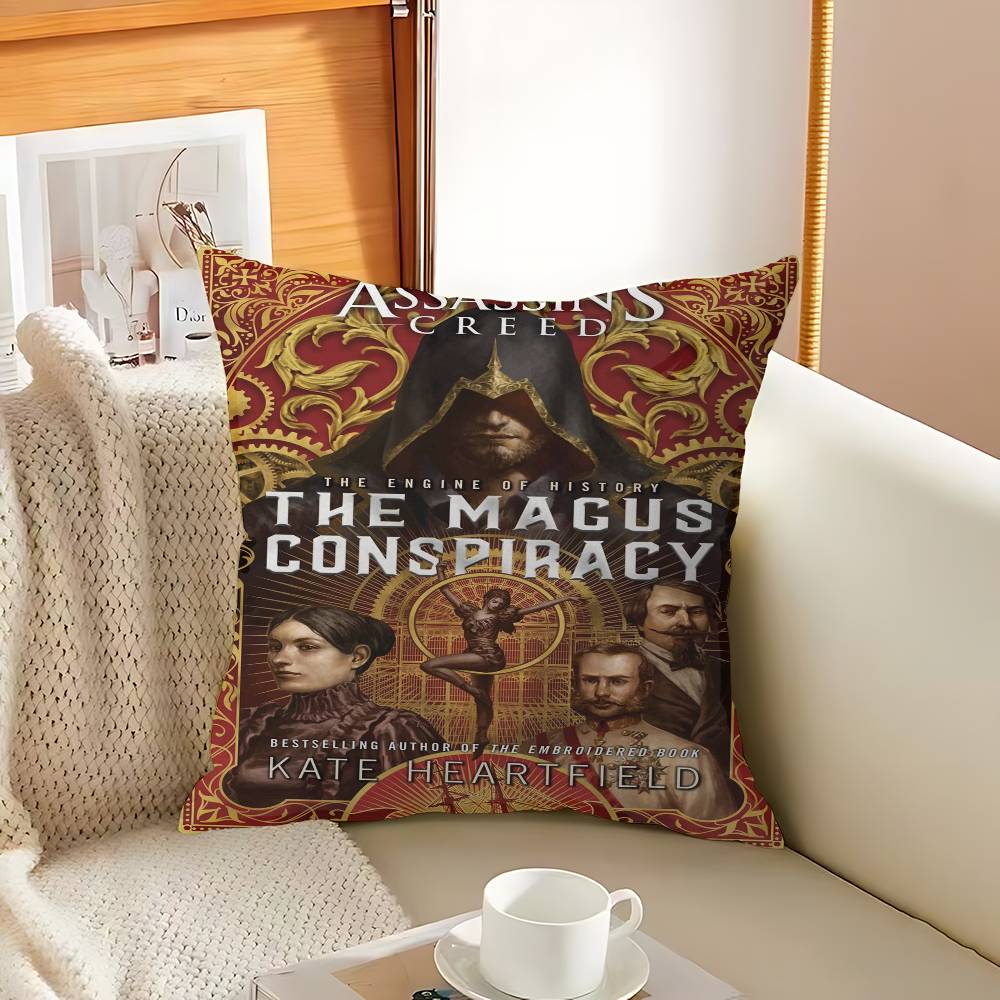 A-Assassins Creed Personalized picture text home decorative pillows Household Gifts 45x45cm 12x12Inch
A-Assassins Creed Personalized picture text home decorative pillows Household Gifts 45x45cm 12x12Inch